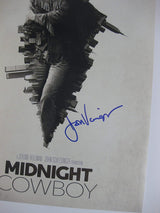 Jon Voight signed 12x18 Midnight Cowboy movie photo poster COA exact proof STAR