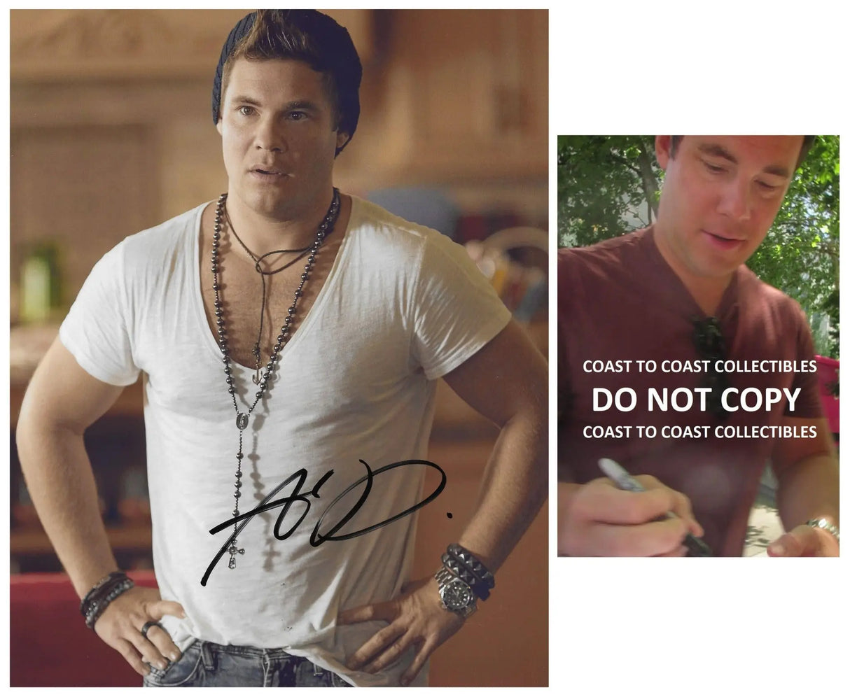 Adam Devine Signed 8x10 Photo Proof COA Autographed Actor Workaholics Comedian STAR
