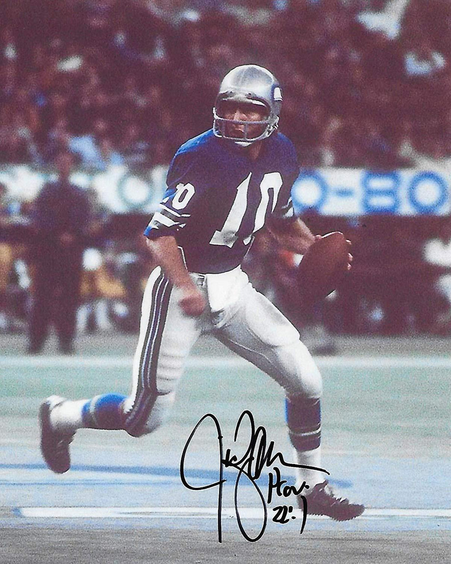 Autographed JIM ZORN 8X10 Seattle Seahawks photo