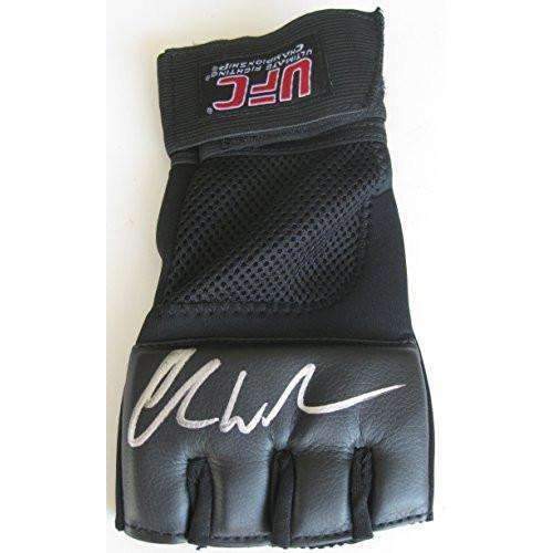 Chris Weidman, MMA, Signed, Autogrpahed, UFC Glove, a COA with the Proof Photo of Chris Signing Will Be Included.