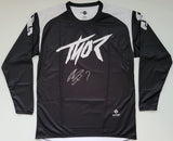 Aaron Plessinger Supercross Motocross signed Thor Jersey COA proof autographed.