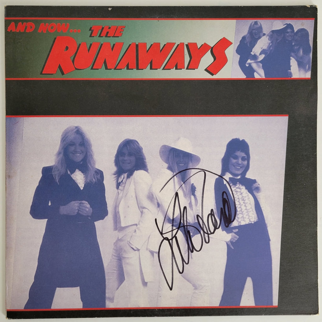 Lita Ford signed And Now. The Runaways album COA exact proof autographed STAR