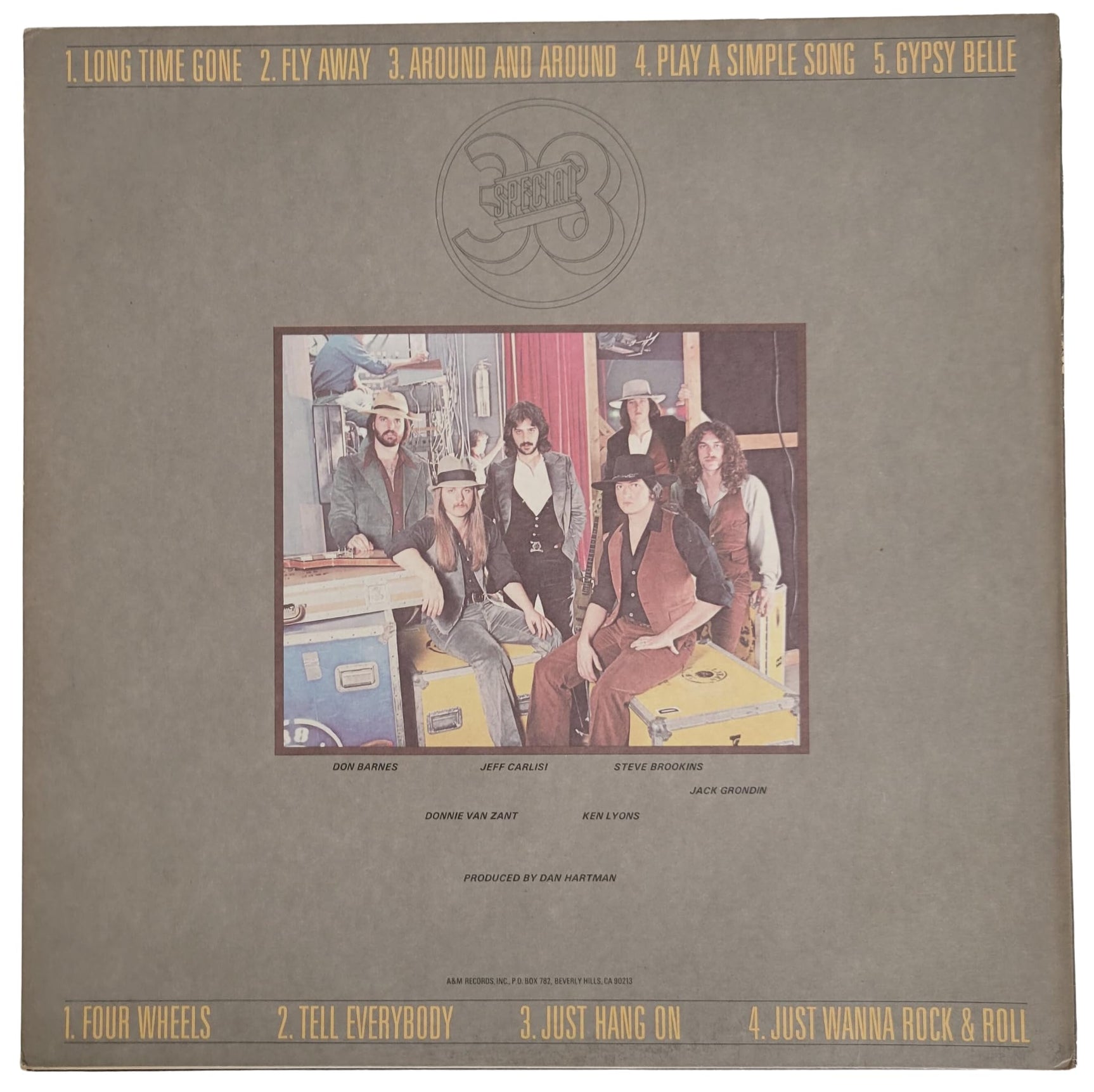 Don Barnes Signed 38 Special Album COA Proof Autographed Vinyl STAR