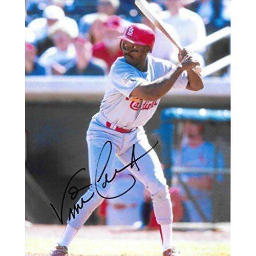 Vince Coleman, St Louis Cardinals, Signed, Autographed 8X10, Photo, COA-