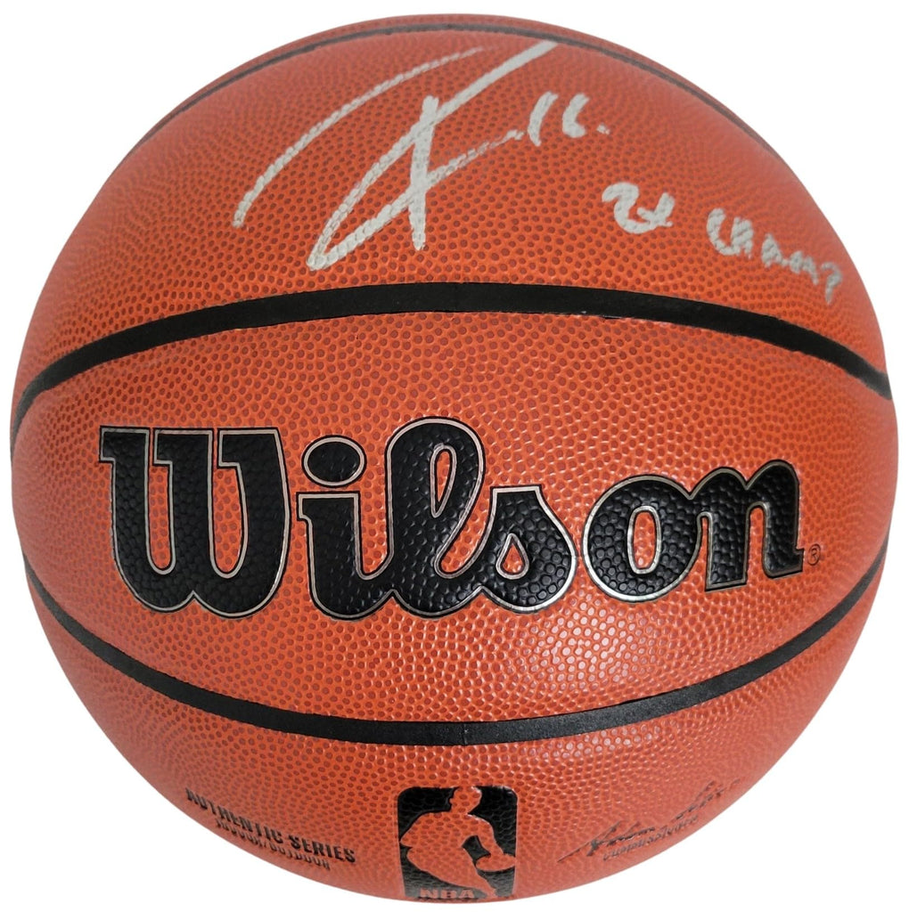 Pau Gasol Signed Basketball COA Proof Autographed LA Lakers Bulls Spurs