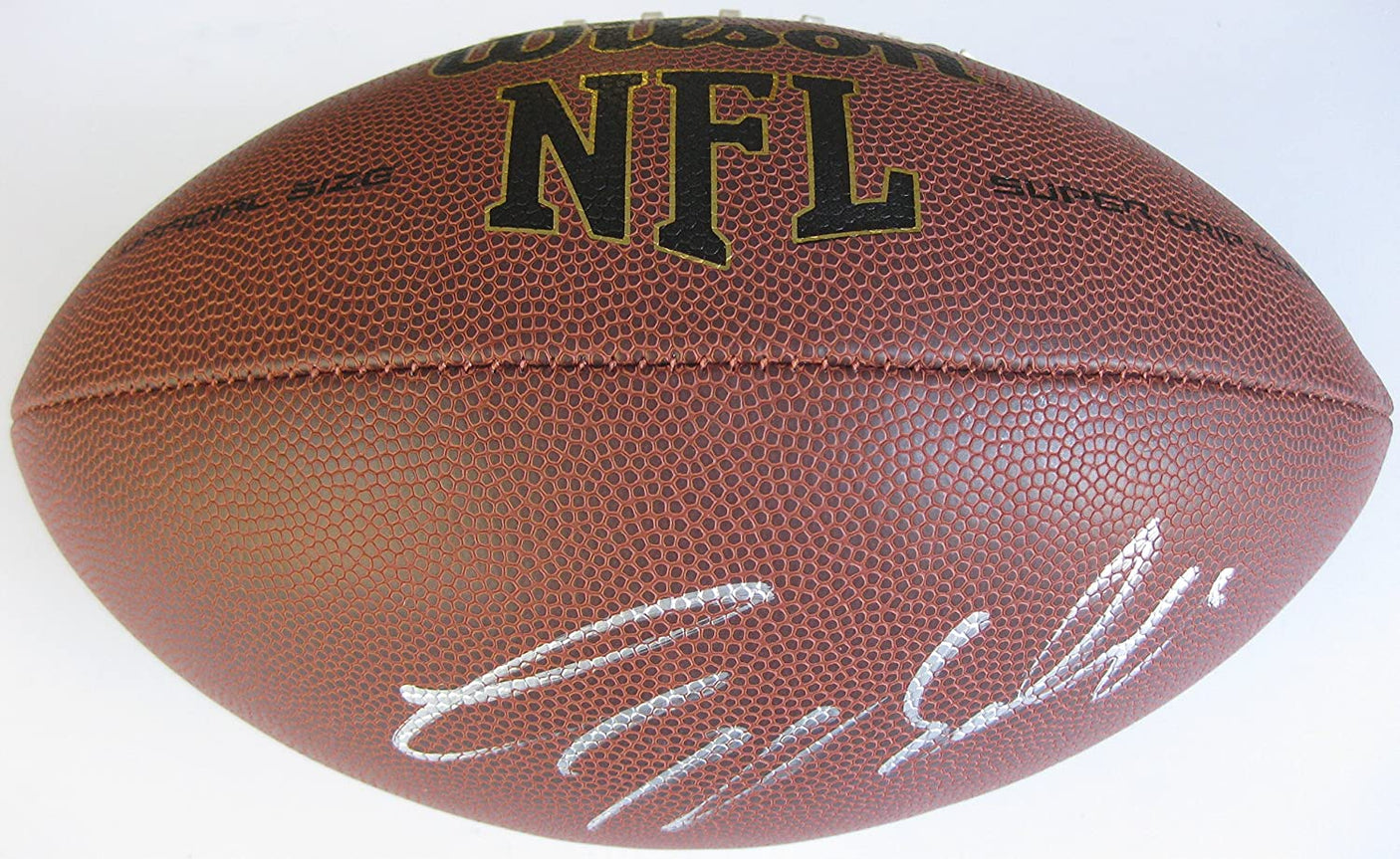 Anquan Boldin Cardinals Ravens 49ers signed autographed NFL football proof Beckett COA