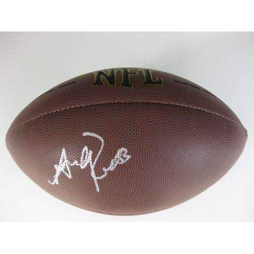 Andre Reed Buffalo Bills, 2014 Hall of Fame signed, autographed football - COA and proof photo