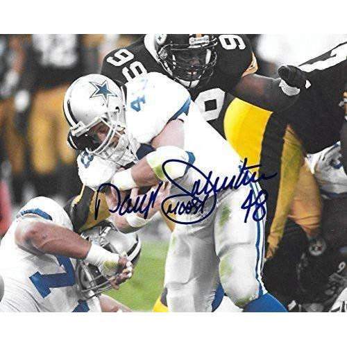 Daryl Johnston, Moose, Dallas Cowboys, Signed, Autographed, 8x10 Photo, A COA with the proof photo of Daryl signing will be included,.