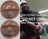 Mitch Richmond Sacramento Kings signed NBA basketball exact proof COA autograped