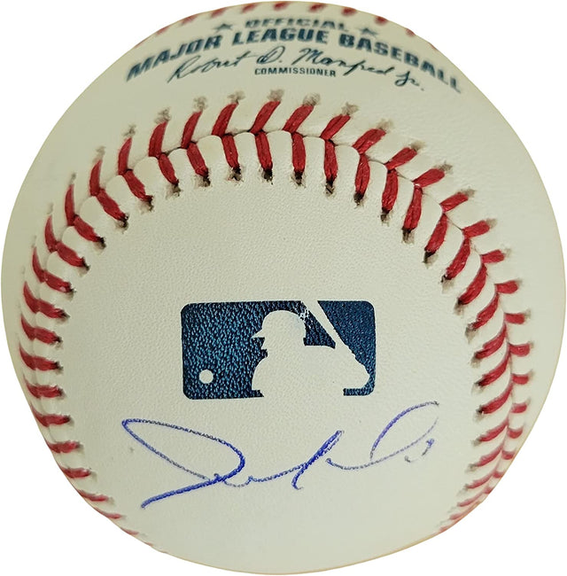 Andres Gimenez Cleveland Indians Guardians signed baseball COA proof autographed