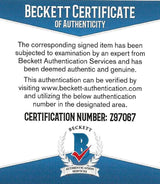 Tommy Lasorda Brooklyn Los Angeles Dodgers signed autographed baseball proof Beckett COA