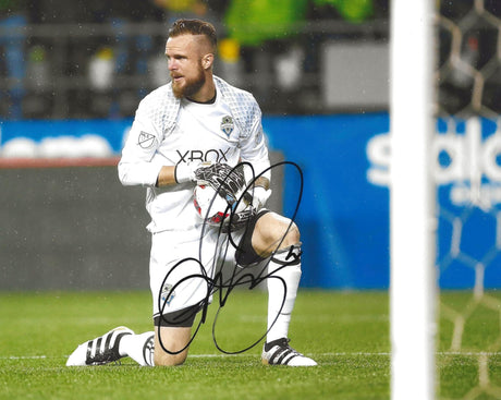 Stefan Frei signed Seattle Sounders FC soccer 8x10 photo proof COA, autographed