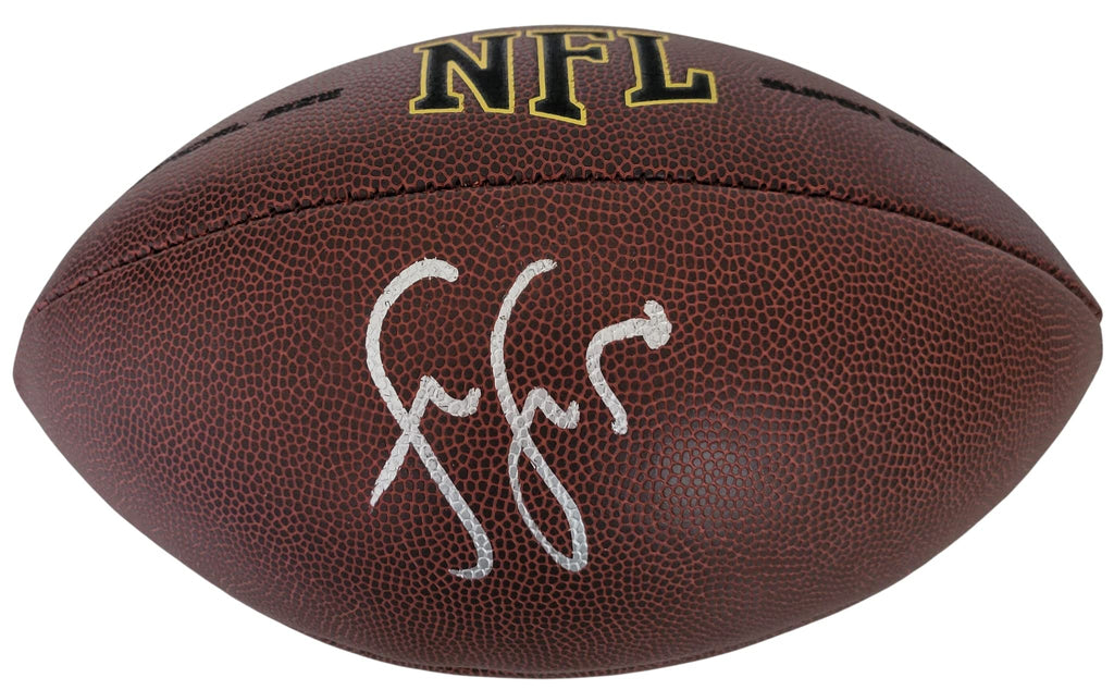 Sean Lee Dallas Cowboys Penn State signed NFL football proof COA autographed