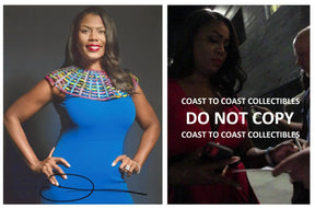 Omarosa Manigault Newman signed 8x10 photo COA proof autographed Star
