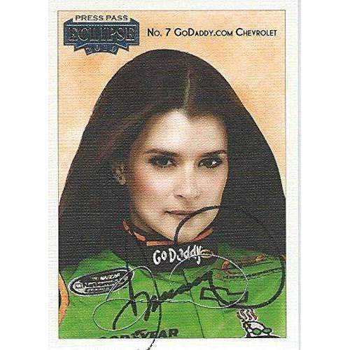 Danica Patrick, Nascar Driver, Signed, Autographed, 2010 PressPass Card #27. a COA Will Be Included