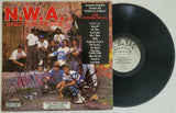 DR Dre Ice Cube DJ Yella signed NWA & Posse album vinyl record Proof Beckett COA STAR