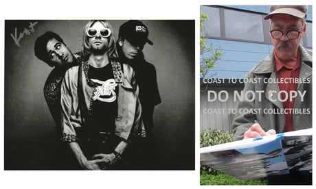 Krist Novoselic Signed Nirvana 8x10 Photo COA Proof Autographed.. STAR