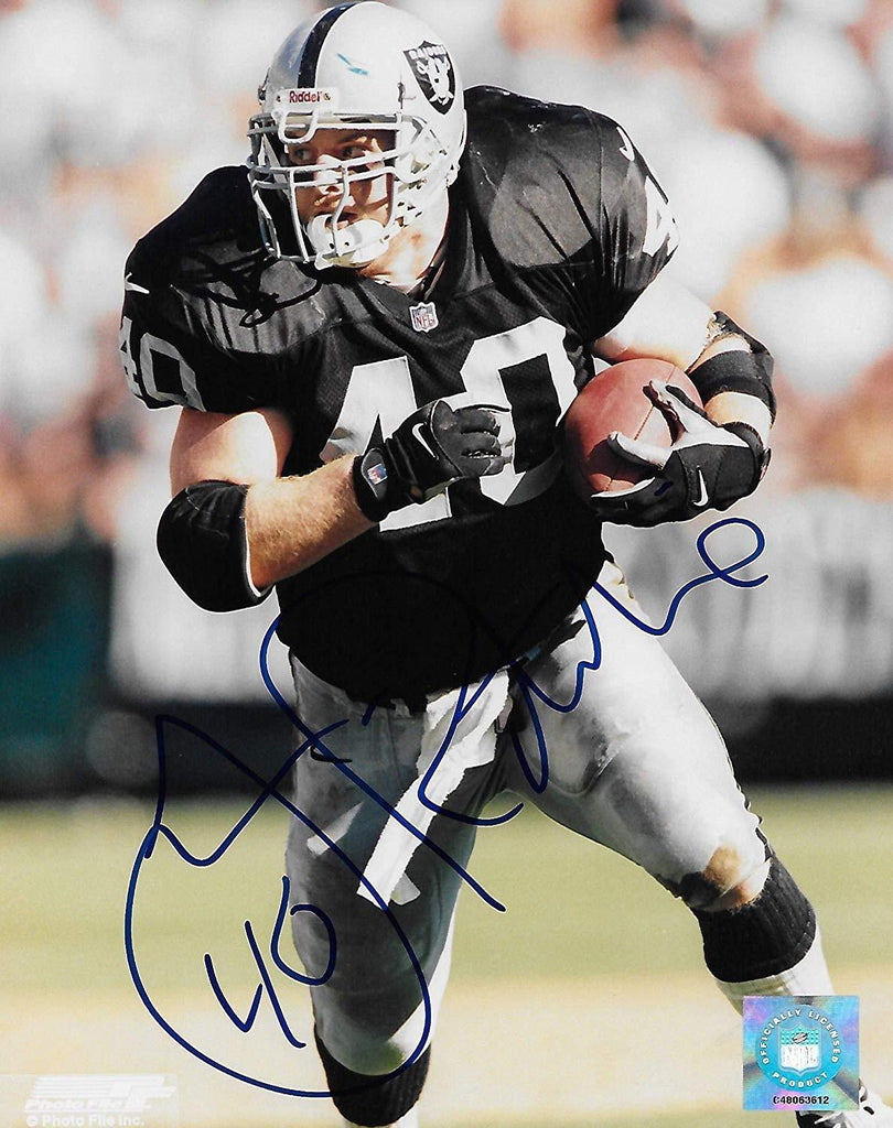 Jon Ritchie Oakland Raiders signed autographed, 8x10 Photo, COA will be included