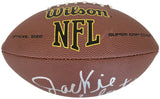 Jackie Slater HOF Los Angeles Rams signed NFL football proof COA autographed