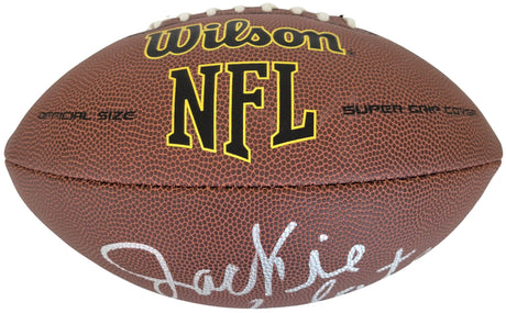 Jackie Slater HOF Los Angeles Rams signed NFL football proof COA autographed