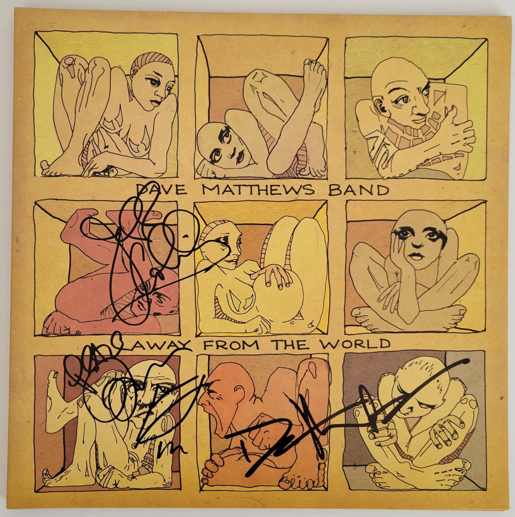 Dave Matthews signed Big Whiskey & the GrooGrux King album vinyl COA exact proof Star