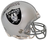 Davante Adams signed Vegas Raiders football mini helmet proof COA autographed