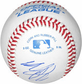 Will Ferrell takes the fields signed autographed baseball proof Beckett COA Star