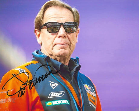 Roger DeCoster supercross motocross racer signed 8x10 photo COA proof autographed..