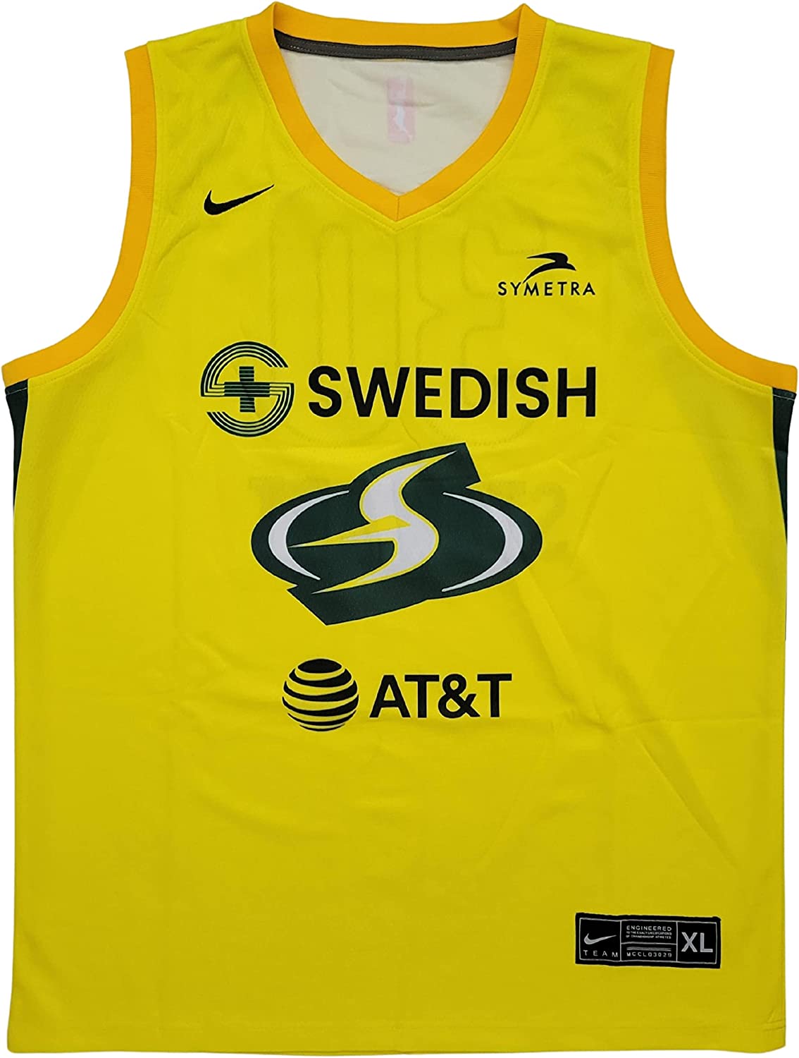 Breanna Stewart signed Seattle Storm WNBA basketball Jersey proof COA autographed.