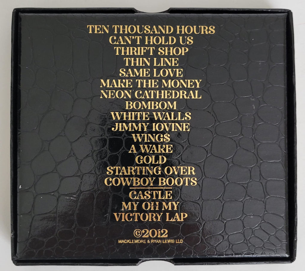 Macklemore signed The Heist album deluxe CD box set COA exact proof autographed STAR