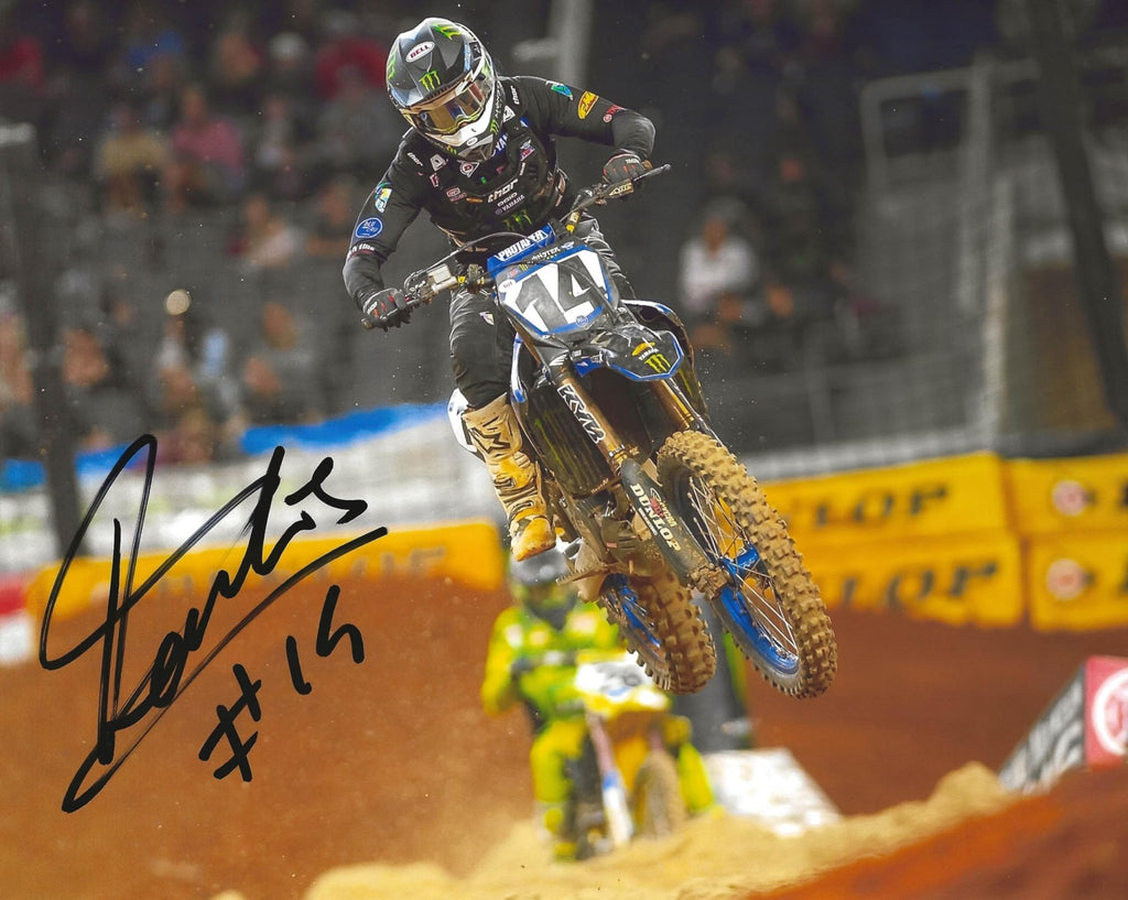 Dylan Ferrandis supercross motocross racer signed 8x10 photo COA proof autographed,