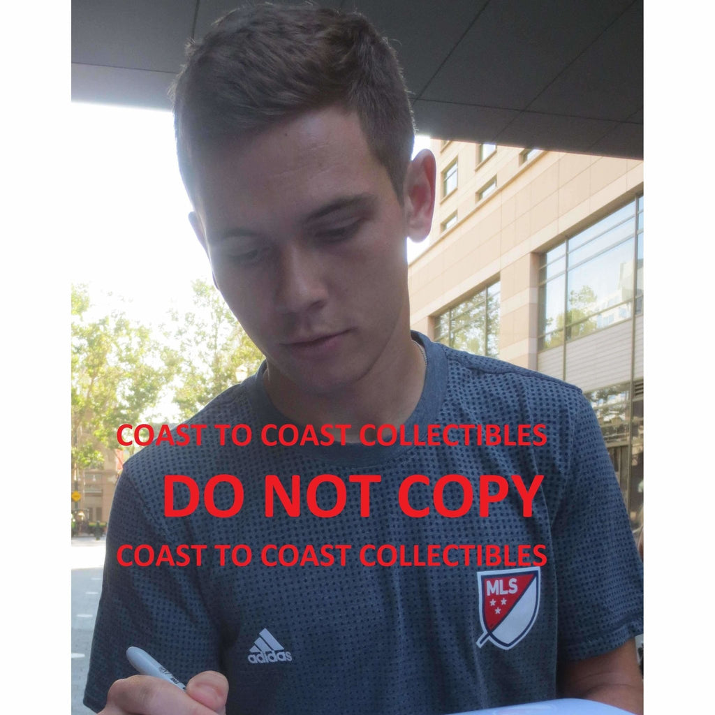 Wil Trapp, Columbus Crew SC, USA, Signed, Autographed, 8X10 Photo, a Coa with the Proof Photo of Wil Signing Will Be Included