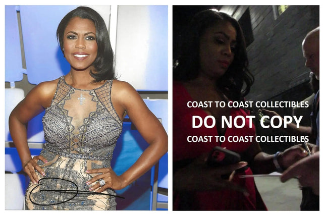 Omarosa Manigault Newman signed 8x10 photo COA proof autographed Star..