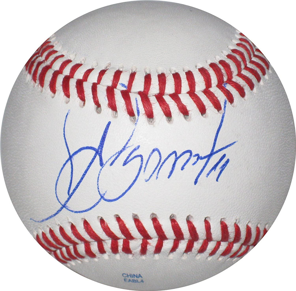 Alex Gonzalez Florida Marlins Brewers signed autographed baseball COA proof