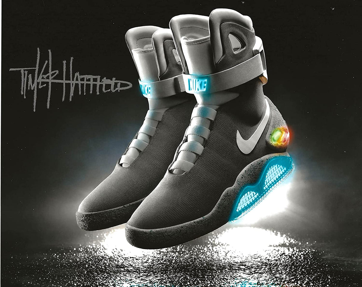 Tinker Hatfield signed Nike MAG Back To The Future 8x10 photo proof autograph STAR