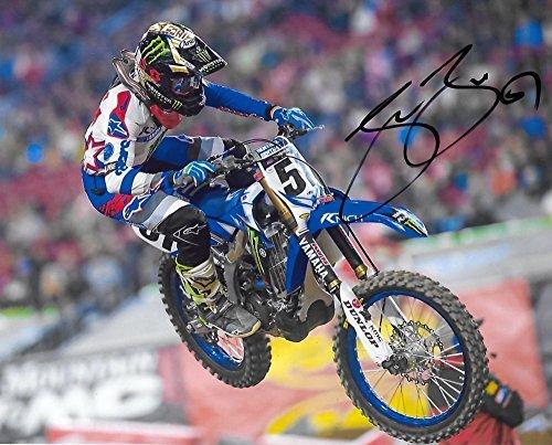 Justin Barcia, Supercross, Motocross, Signed, Autographed, 8X10 Photo, a COA With The Proof Photo Will Be Included;