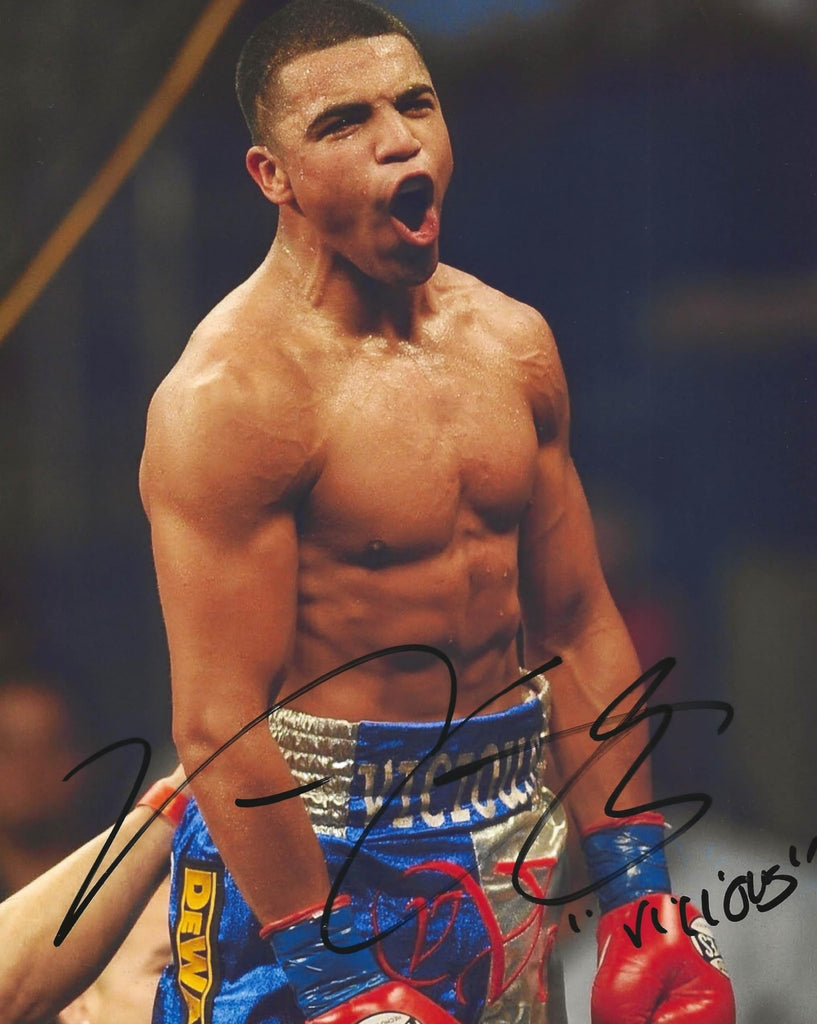 Victor Ortiz Boxing Champion signed 8x10 photo COA Proof autographed.