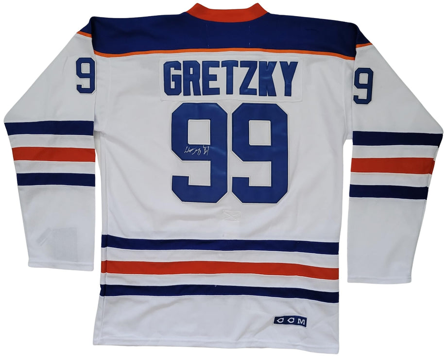 Wayne Gretzky Autographed Edmonton Oilers Jersey - The Autograph