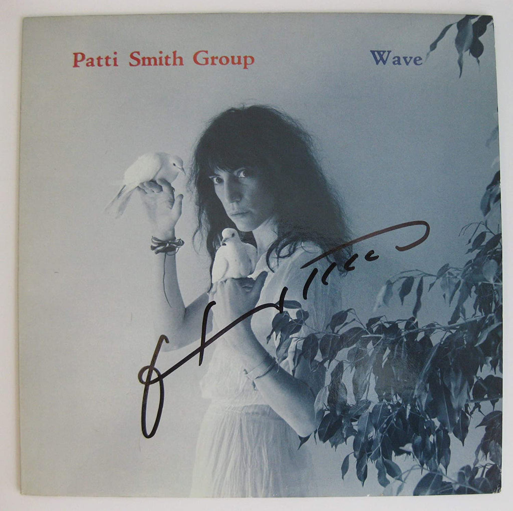 Patti Smith signed autographed Wave album vinyl record exact Proof Beckett COA STAR