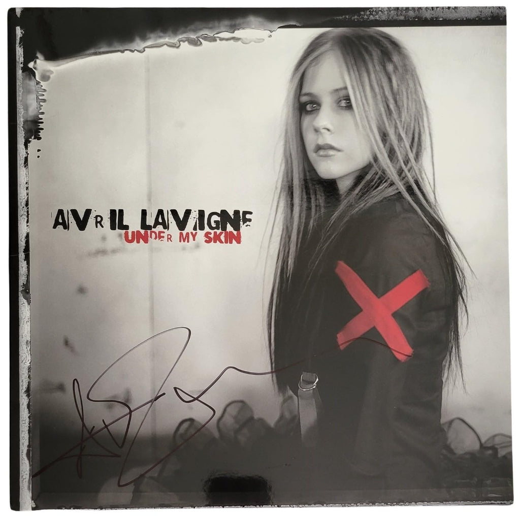 Avril Lavigne Signed Under My Skin Album Vinyl Record COA Proof Autographed Star