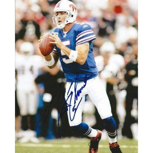 Trent Edwards, Buffalo Bills, Stanford Cardinals, Signed, Autographed, 8x10 Photo, Coa with Proof