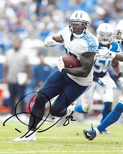 Delanie Walker Tennessee Titans, Signed, Autographed, 8x10 Photo, a COA with the Proof Photo of Delanie Signing Will Be Included\\