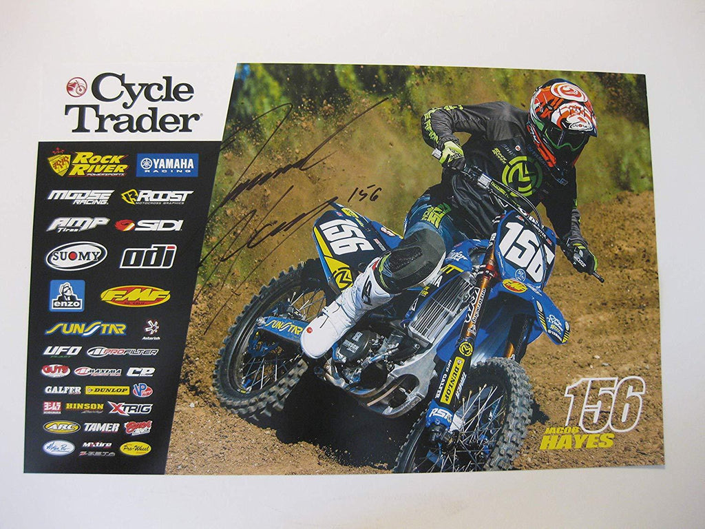Jacob Hayes, Supercross, Motocross, signed, autographed, 11x17 poster, COA will be included.