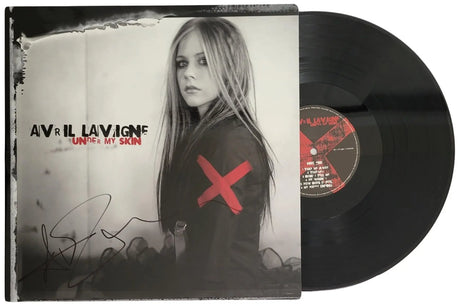 Avril Lavigne Signed Under My Skin Album Vinyl Record COA Proof Autographed Star