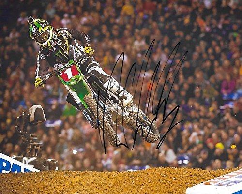 Ryan Villopoto, Supercross, Motocross, Freestyle Motocross, Signed, Autographed, 8X10 Photo, a COA with the Proof Photo of Ryan Signing Will Be Included)