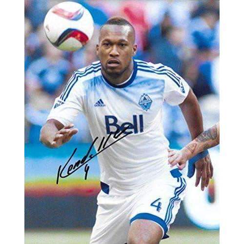 Kendall Waston, Vancouver Whitecaps FC, Signed, Autographed, 8X10 Photo, a Coa with the Proof Photo of Kendall Signing Will Be Included
