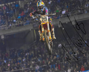 Marvin Musquin supercross, motocross, signed autographed 8x10 photo,proof COA.