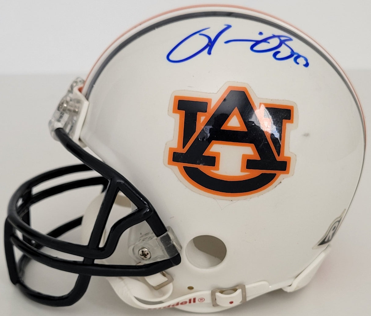 Ronnie Brown signed Auburn Tigers mini football helmet autographed COA proof