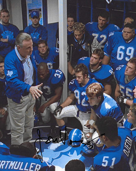 Jon Voight actor signed Bud Kilmer varsity Blues 8x10 photo proof COA. STAR