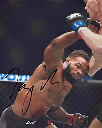 Tyron Woodley Mixed Martial Artist signed autogrpahed UFC 8x10 photo COA proof